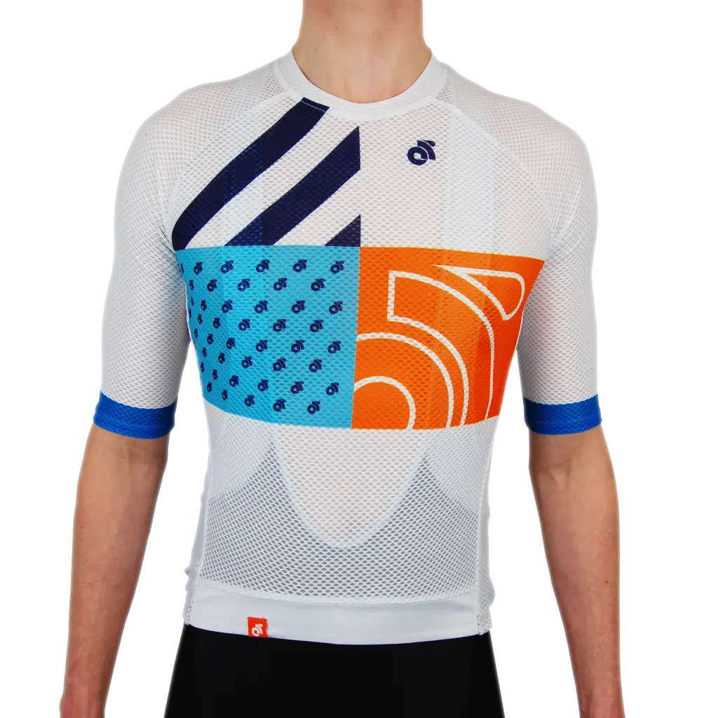 Elite Jersey No Zip Maillot Manches Courtes Sans Zip