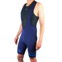 Summer Bib Shorts Cuissard Été et Mi-Saison Bleu Cyclisme Route