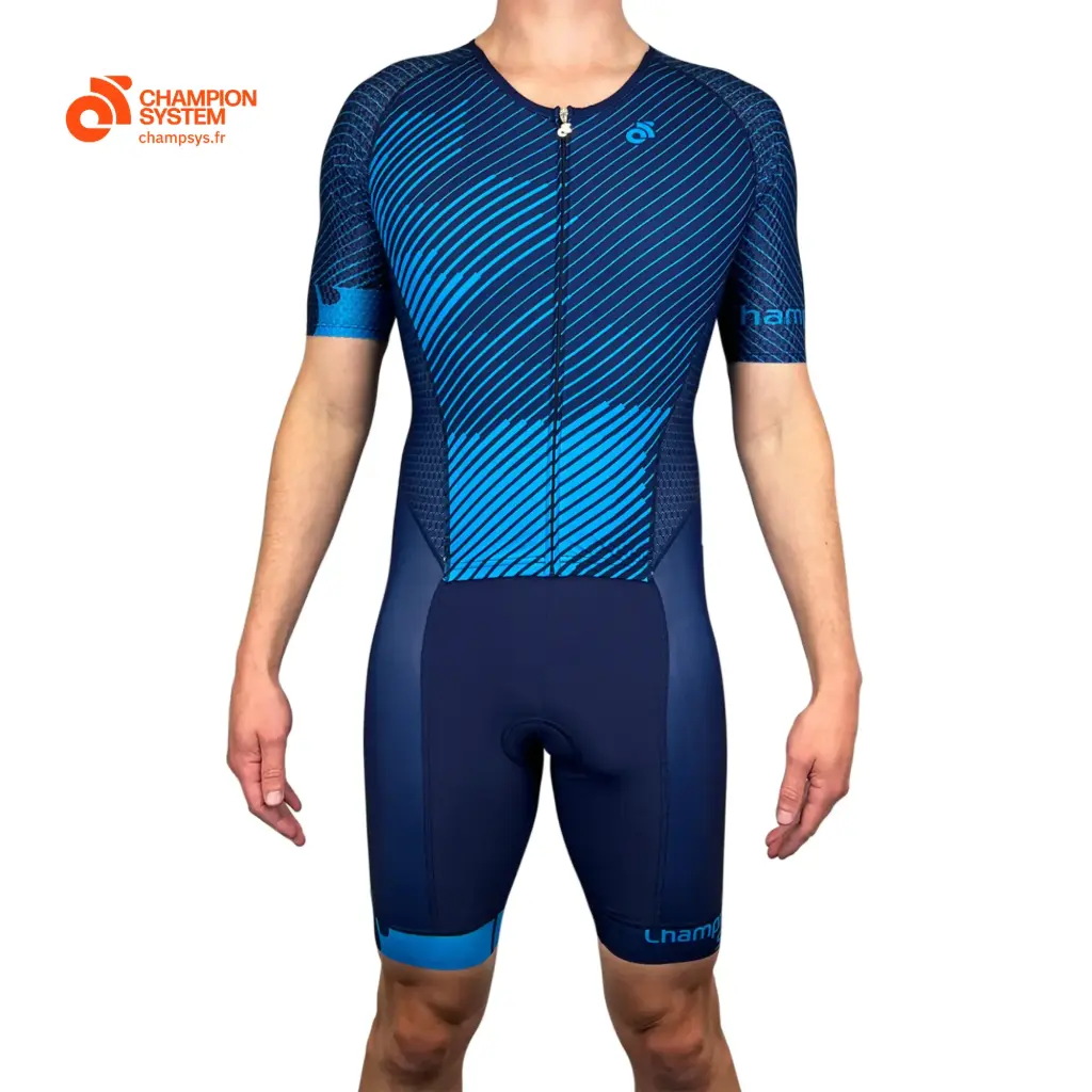 Apex+ Aero Tri Suit Combinaison Triathlon Manches Courtes