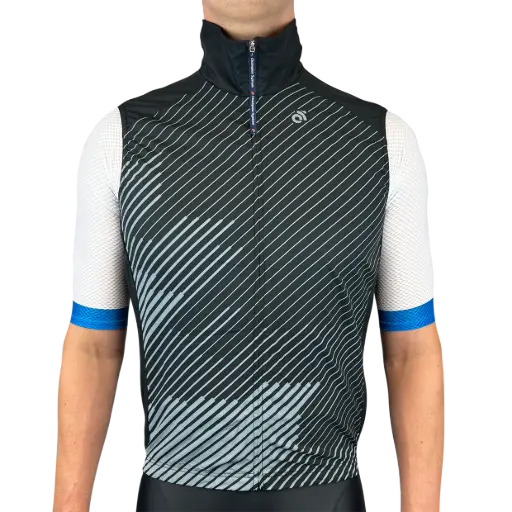 Tech+ Wind Vest Veste Anti Vent et Humidité Cyclisme Route